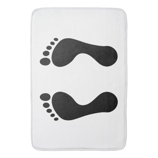 Abdruck-Bad-Matte Badematte (Vorderseite Vertikal)