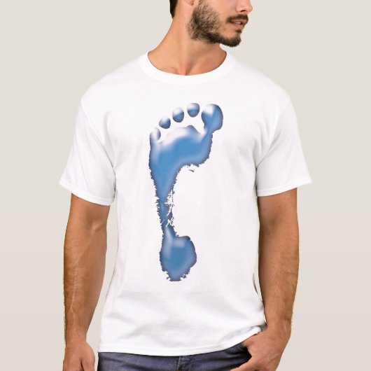 Abdruck im Glas T-Shirt (Vorderseite)