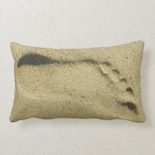 Abdruck im Sand Lendenkissen