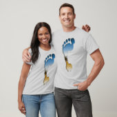 Abdruck in Crome T-Shirt (Unisex)