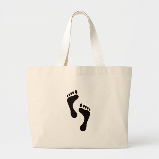 Abdruck-Tasche Jumbo Stoffbeutel (Vorne)