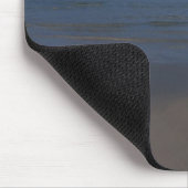Abdrücke auf Strand Mousepad (Ecke)