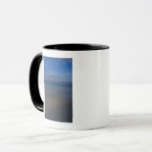 Abdrücke auf Strand Tasse (Vorderseite Links)