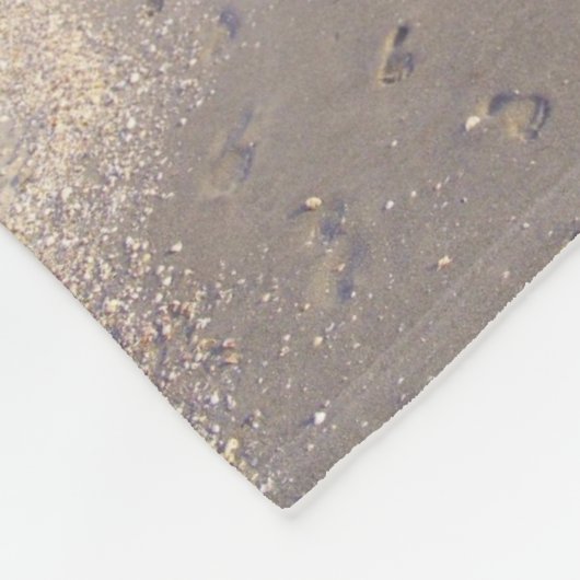 Abdrücke Fleecedecke (Ecke)