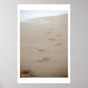 Abdrücke - Fußspuren Poster