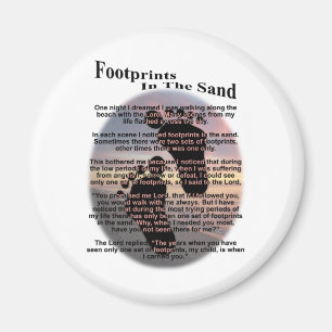 Abdrücke im Sand… Magnet