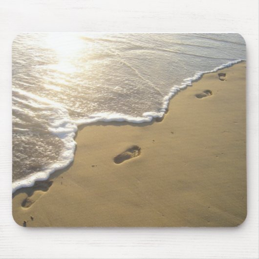 Abdrücke im Sand Mousepad (Vorne)