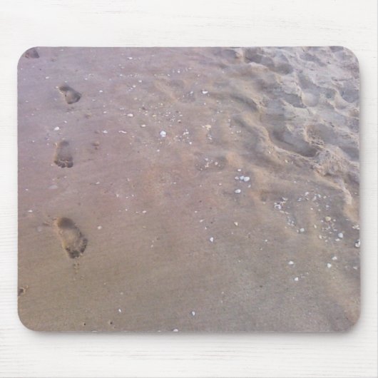 Abdrücke im Sand Mousepad (Vorne)