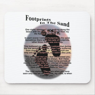 Abdrücke im Sand… Mousepad