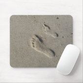 Abdrücke im Sand Mousepad (Mit Mouse)