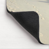 Abdrücke im Sand mousepad (Ecke)