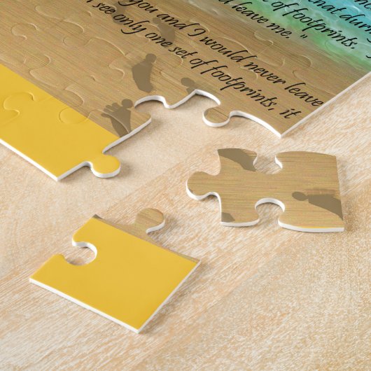 Abdrücke im Sand Puzzle (Seite)