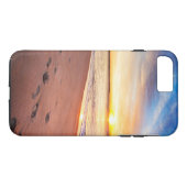 Abdrücke im Sand-starken Telefon-Kasten Case-Mate iPhone Hülle (Rückseite (Horizontal))