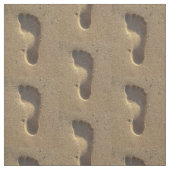 Abdrücke im Sand Stoff (Muster)