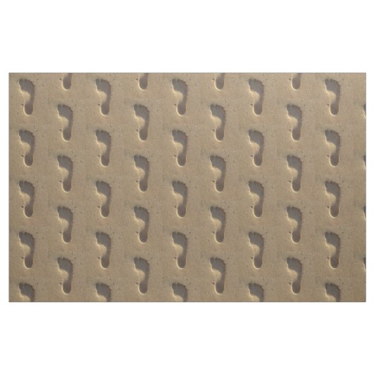 Abdrücke im Sand Stoff (Fat Quarter (45,7 x 55,9 cm))
