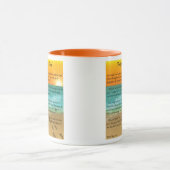 Abdrücke im Sand Tasse (Zentrum)