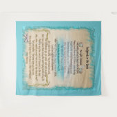 Abdrücke im Sand Wandteppich (Vorderseite (Horizontal))