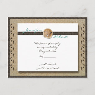 Abdrücke in der Sand UAWG Postkarte