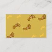 Abdrücke Visitenkarte (Rückseite)