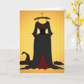 Abdruckkarte Karte (Gelbe Blume)