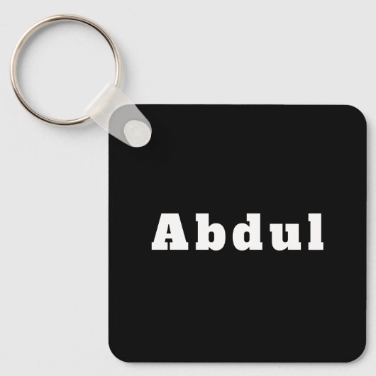 Abdul Schlüsselanhänger (Vorderseite)
