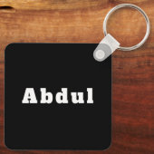 Abdul Schlüsselanhänger (Rückseite)