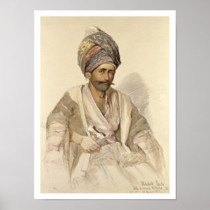 Abdullah - Kurd aus Bitlis, 1852 Poster