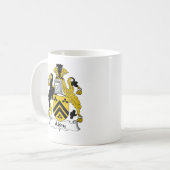 Abdy Familienwappen Kaffeetasse (Vorderseite Links)