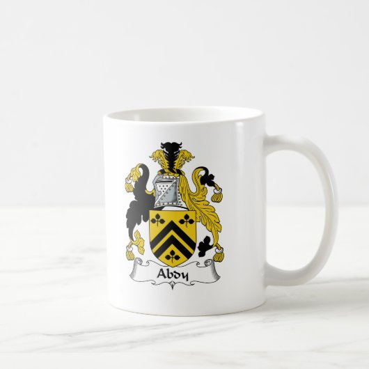 Abdy Familienwappen Kaffeetasse (Rechts)