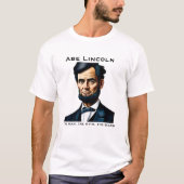 Abe-Bart-T - Shirt (Vorderseite)
