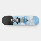 Abe Canary Skateboard (Horizontal)