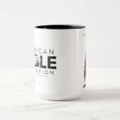 Abe der Weißkopfseeadler Becher Tasse (Zentrum)