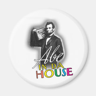Abe in DA-Haus Magnet