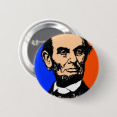 ABE LINCOLN (2) BUTTON (Vorne & Hinten)