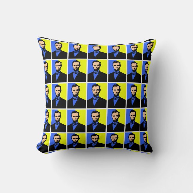 ABE LINCOLN 2 PILLOW FALL KISSEN (Vorderseite)