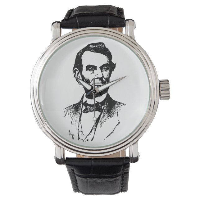ABE LINCOLN (3) ARMBANDUHR (Vorderseite)