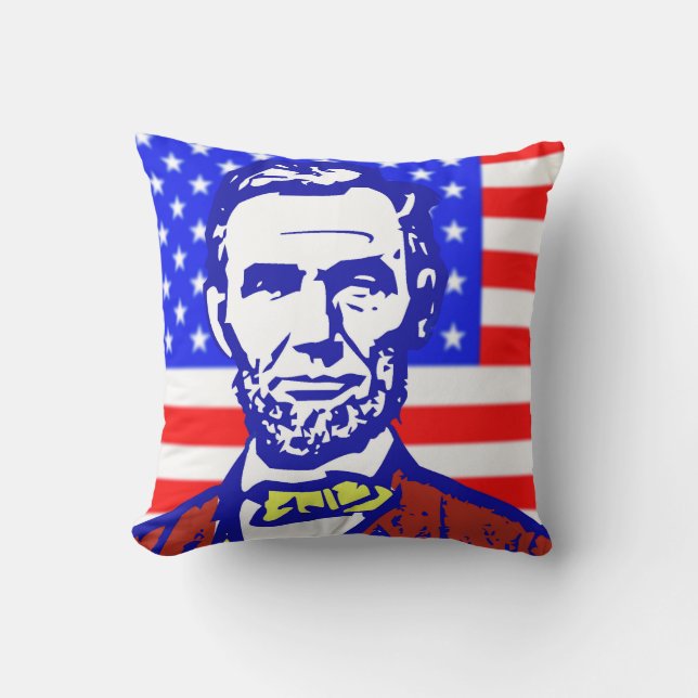 ABE LINCOLN 3 KISSEN (Vorderseite)
