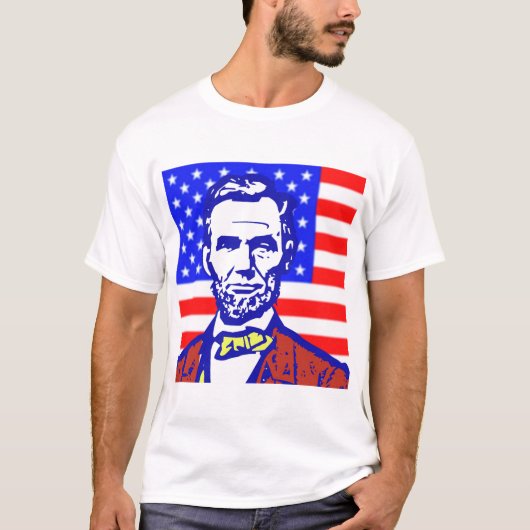 ABE LINCOLN 3 T - Shirt (Vorderseite)
