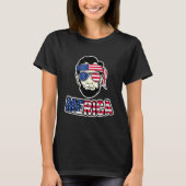 Abe Lincoln 4. Juli Merica Abraham Lincoln Ame T-Shirt (Vorderseite)