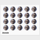 Abe Lincoln Aufkleber (Blatt)