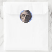 Abe Lincoln Aufkleber (Tasche)