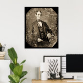 Abe Lincoln Daguerreotype 1846 Poster (Heimbüro)