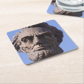 Abe Lincoln Drink Untersetzer (angewinkelt)