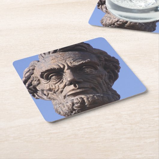 Abe Lincoln Drink Untersetzer (angewinkelt)