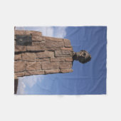 Abe Lincoln Fleecedecke (Vorderseite (Horizontal))