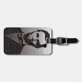 Abe Lincoln Gettysburg Adresse Gepäckanhänger (Vorderseite horizontal)