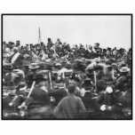 Abe Lincoln Gettysburg Rede: Ende des Zivilen Krie Fotoskulptur Ornament<br><div class="desc">Abraham Lincoln war ein amerikanischer Staatsmann und Rechtsanwalt, der vom März 1861 bis zu seiner Ermordung im April 1865 als 16. Präsident der Vereinigten Staaten diente. Lincoln führte die Nation durch den Zivilen Amerikanischen Krieg, seinen blutigsten Krieg und seine bestste moralische, verfassungsmäßige und politische Krise. Am Ende des Zivilen Krieges...</div>