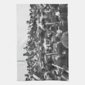 Abe Lincoln Gettysburg Rede: Ende des Zivilen Krie Geschirrtuch (Vertikal)