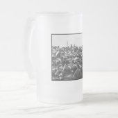 Abe Lincoln Gettysburg Rede: Ende des Zivilen Krie Mattglas Bierglas (Vorderseite Links)