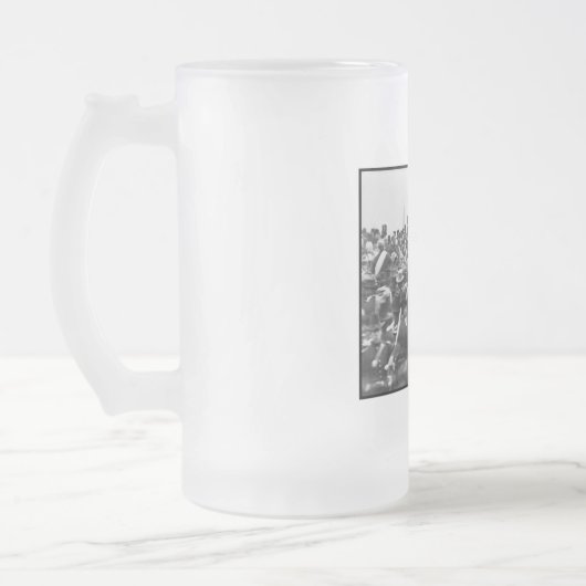 Abe Lincoln Gettysburg Rede: Ende des Zivilen Krie Mattglas Bierglas (Links)